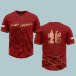 Space Cowboys 2026 AAPI Heritage Night Fire Horse Jersey