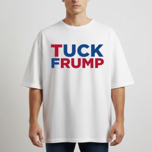 Tuck Frump Shirt cotton Men's White T shirt