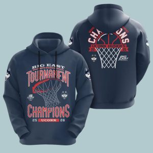 UConn Huskies 2026 Big East Champions Shirt 1