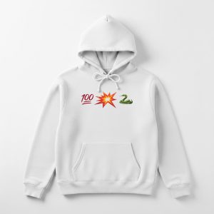 Wilt Bam Kobe A'ja Wilson Emoji Shirt cotton Men's White Hoodie