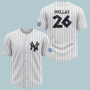 Yankees 2026 Greek Night Jersey