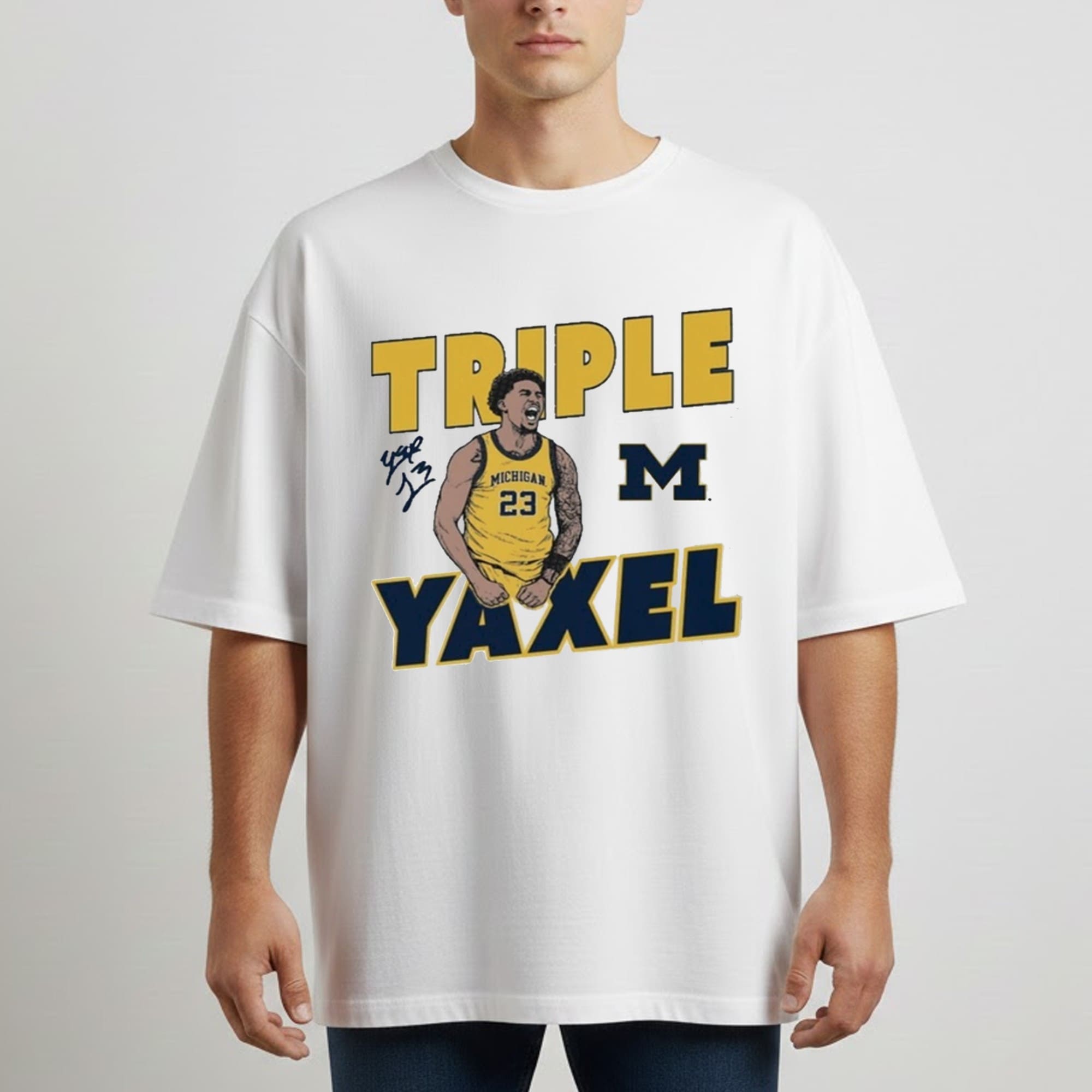 Yaxel Lendeborg Triple Yaxel Shirt Yaxel Lendeborg Triple Yaxel Shirt