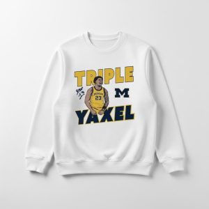 Yaxel Lendeborg Triple Yaxel Shirt 1 Yaxel Lendeborg Triple Yaxel Shirt cotton Women's White Sweatshirt