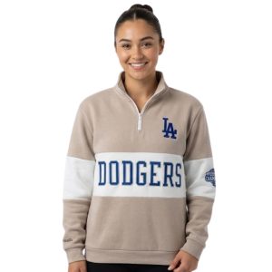 2026 Dodgers Women's Night Quarter Zip Sweater 1