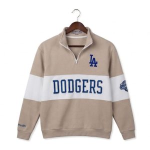 2026 Dodgers Women's Night Quarter Zip Sweater 2