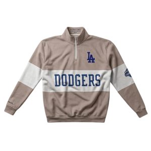2026 Dodgers Women's Night Quarter Zip Sweater
