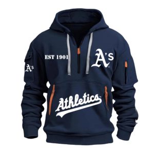 Athletics Est 1901 Quarter Zip Hoodie 1