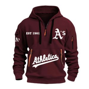 Athletics Est 1901 Quarter Zip Hoodie 3