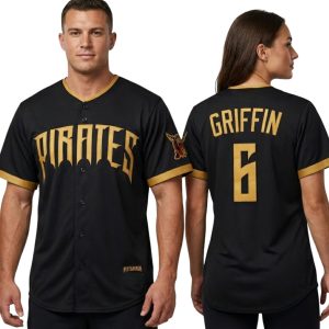 Konnor Griffin Pirates 2026 City Connect Stadium Jersey
