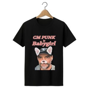 Punker CM Punk Is Baby Girl Shirt