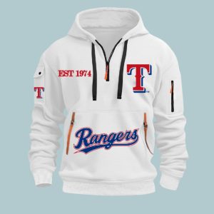 Rangers Est 1974 Quarter Zip Hoodie
