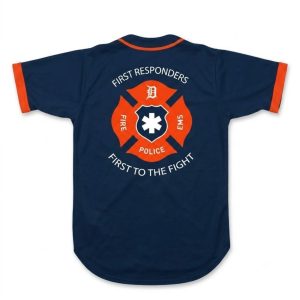 2026 Detroit Tigers First Responders Jersey Giveaway 2