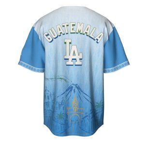 2026 Dodgers Guatemalan Heritage Night Giveaway Jersey 2