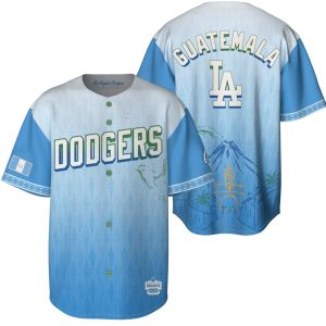 2026 Dodgers Guatemalan Heritage Night Giveaway Jersey