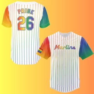 2026 Marlins Pride at the Park Giveaway Jersey
