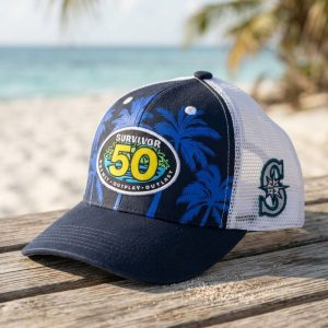 2026 Seattle Mariners Survivor 50 Stadium Giveaway Hat 1