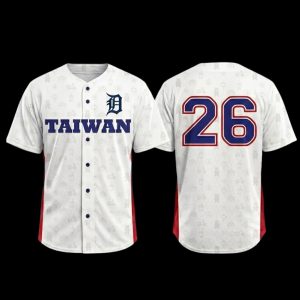 2026 Taiwanese Heritage Night Detroit Tigers Jersey