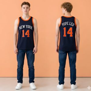 Spike Lee Pope Leo Knicks Jersey 2